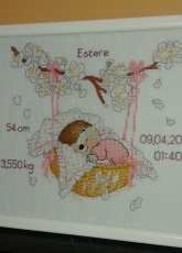 Baby girl birth record for Estere