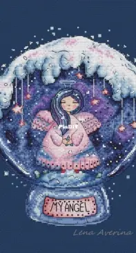 My Angel - Christmas Snowball - by Lena Averina