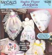 McCalls Hankie Flower Angels