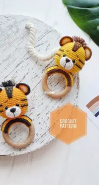 Fairy Toys by Inna Chi - Inna Chi Hm - Inna Chibinova / Chybinova - Tiger Rattle