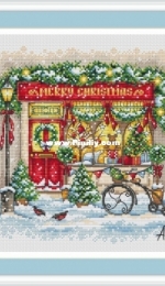 Christmas Shop by Anna Petunova