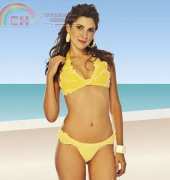 Coats Crafts - BR517/10  Biquíni Amarelo - Portuguese