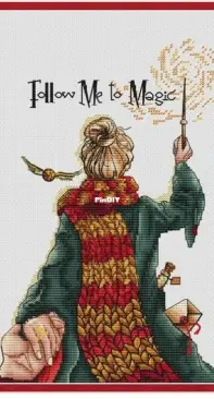 MiAxStitch - Follow Me To Magic - Girl by Minasyan Yana XSD