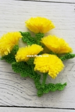 Crochet Toys And Hats - Tatiana / Tatyana Erofeeva - Dandelion - Russian - Free