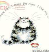 M. Sherry The more men I know I meet the more I Like My Cat
