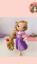 Que Se Teje Amigurumis - Melisa Valdes - Rapunzel - Spanish
