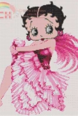 Pink Angel Betty Boop