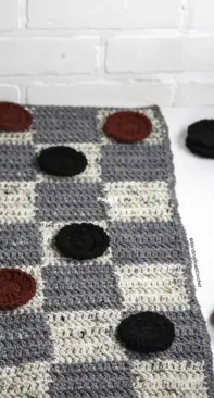 Winding Road Crochet - Lindsey Dale - Portable Checkerboard - Free