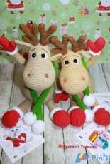 Maria Ustyushkina - Noel Reindeer - Spanish
