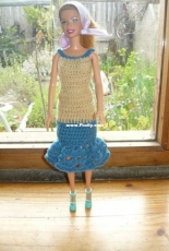 Maguinda Bolsón - Candela dress for dolls