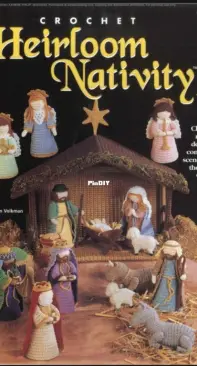 Annies - Sharon Volkman - 101150 Heirloom Nativity
