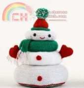 Lion Brand Yarn L20612  Holiday Stacking Toy - Free