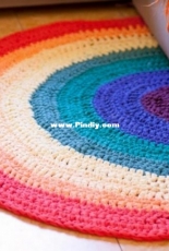 Susimiu - XXL Crochet Rainbow Rug - Spanish - Free