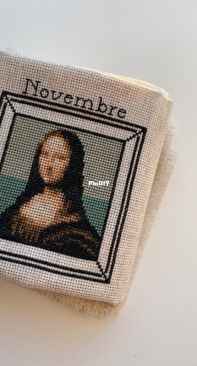 Wilmo Stitch - Calander Of Paris - Novembre