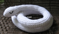Mescrochet - Mary E Smith Crochet Designs - Ayame the Snake - Free