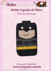 Atelier Arty Pano-Batman-Felt Mobile Phone Case/Portuguese