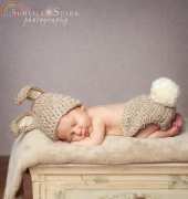 Buttercup Baby Designs-Newborn Bunny Hat-English