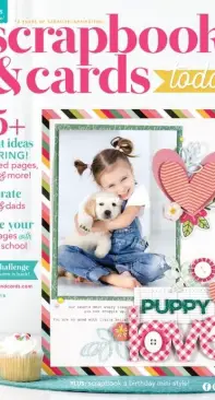 Scrapbook and Cards Today  Spring 2018