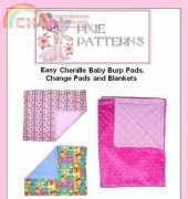 Pixie Patterns Easy Chenille Burp Pads