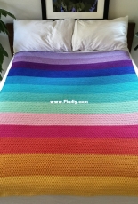 Pretty peaceful - Susan E Kennedy - Peaceful Easy Blanket crochet pattern - Free