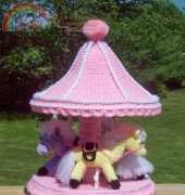 Crafts for Angels Designs - Barbara Maroney - Trinket Box Pony Carousel