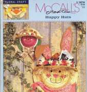 McCall's Creates 14214 Floral Craft Happy Hats