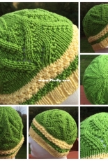 Hat #1 in Leafy Lace by J.G. Miller-Free