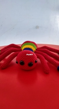 My colorful spider