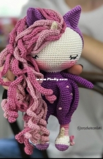 Crochet Confetti Shop - Irina Moilova - Sleepy Unicorn