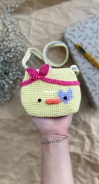 Crochet by Belousova - Happy Loops - Irina Belousova - Handbag Duck - Russian