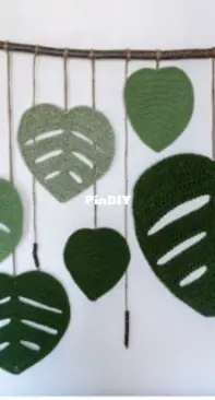 Heart Hook Home - Ashlea Konecny - Monstera Wall Hanging - Free