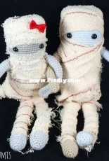 Crochet Creativo-Hamma Style and Amigurumis- Marta Ruso - Mummies - Spanish- Free