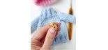 Kind Toys Patterns - Olya Joy - Olga Radost - Dog Brooch - Russian