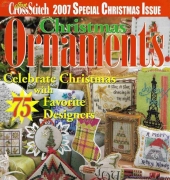 Just Cross Stitch JCS Christmas Ornaments 2007
