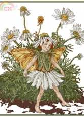The Mayweed Fairy (DMC- Flower Fairies) from Cross Stitch Crazy 97