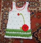Poppy - Sleeveless Top by Alla Koval