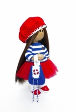 veselko h.made - Ekaterina Gorban - Backpack for Dolls - Russian - Free