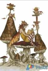 HAED HAEAB 5107 Book Worm by Amy Brown