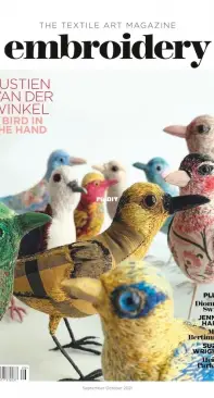 The Textile Art Magazine - Embroidery - September / October - 2021