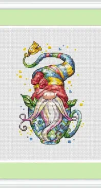 Tea Gnome by Elena Lartsova