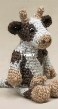 Sonja van der Wijk - Noof, crochet cow pattern - English