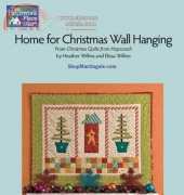Hopscotch-Christmas Quilts-Home for Christmas Wall  Hanging
