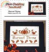 Plum Pudding Needleart-Harvest Thyme