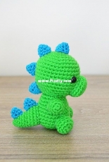 Bunnies and Yarn - Michelle Alvarez- 5 Baby Dinosaur