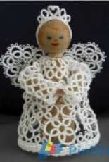 Tatting - Another Christmas Angel for 2011 byJennifer Williams - Free