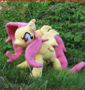 My Little Pony - Flutterbat by The Nerdy Knitter