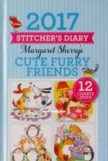 2017 Stitcher's Diary Cute Furry Friends by Margaret Sherry from TWOCS 250