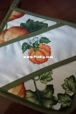 Pumpkin pot holder