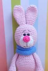 Natalia Kiryan- Crochet Bunny with Snood - Translated-  free