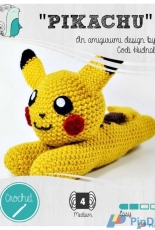 Knit Grit - Codi Hudnall - Pikachu - Free